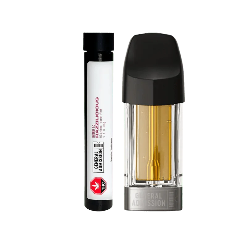 Razzilicious Blinker Vape Pod By General Admission (H)