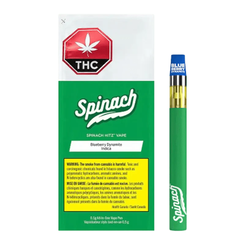 Blueberry Dynamite By Spinach (I) Disposable Pen