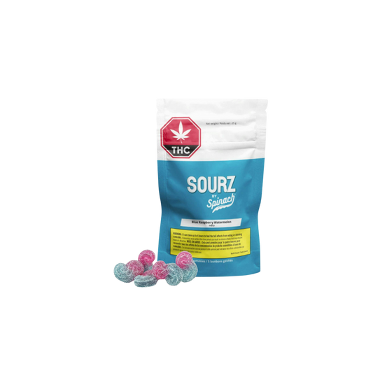 Blue Raspberry Watermelon Gummies by Spinach (I).