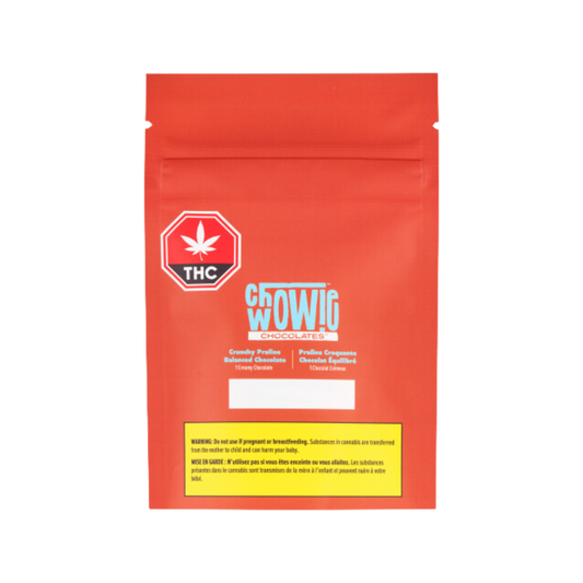 Crunchy Praline Balanced Chocolate By Chowie Wowie