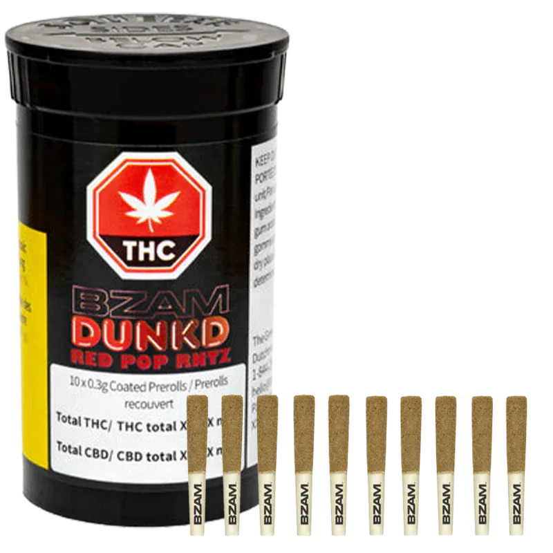 DUNKD Red Pop Rntz Terp Infused By ZAM