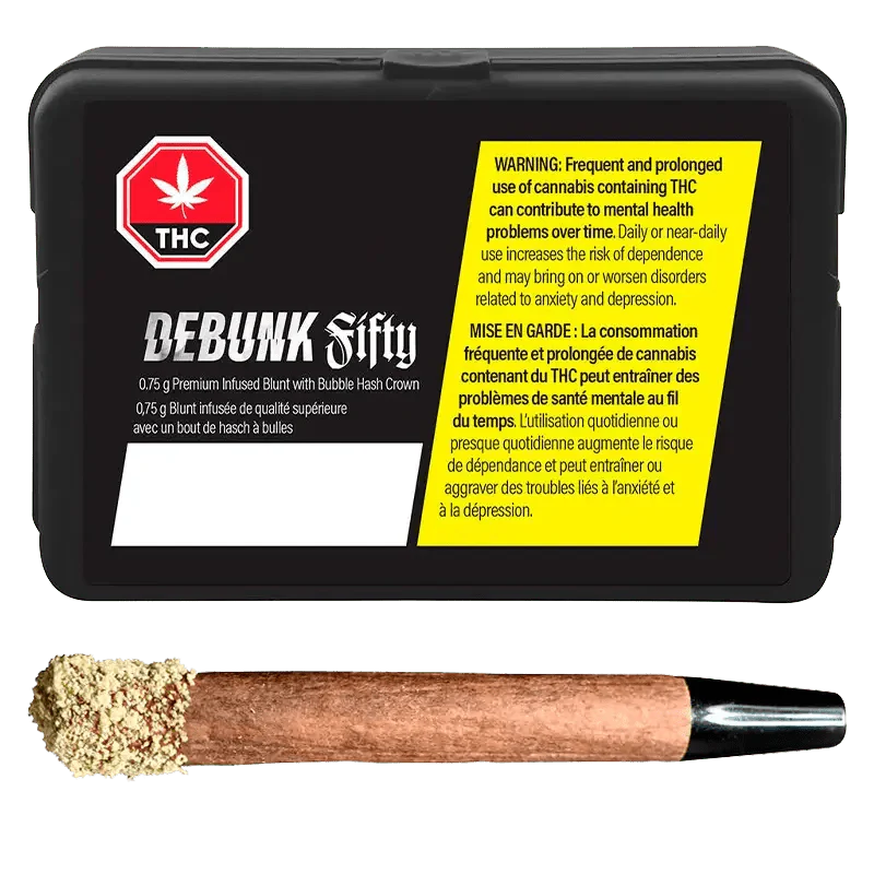 Debunk - Fifty Distillate, Diamonds and Bubble Hash Crown By Debunk