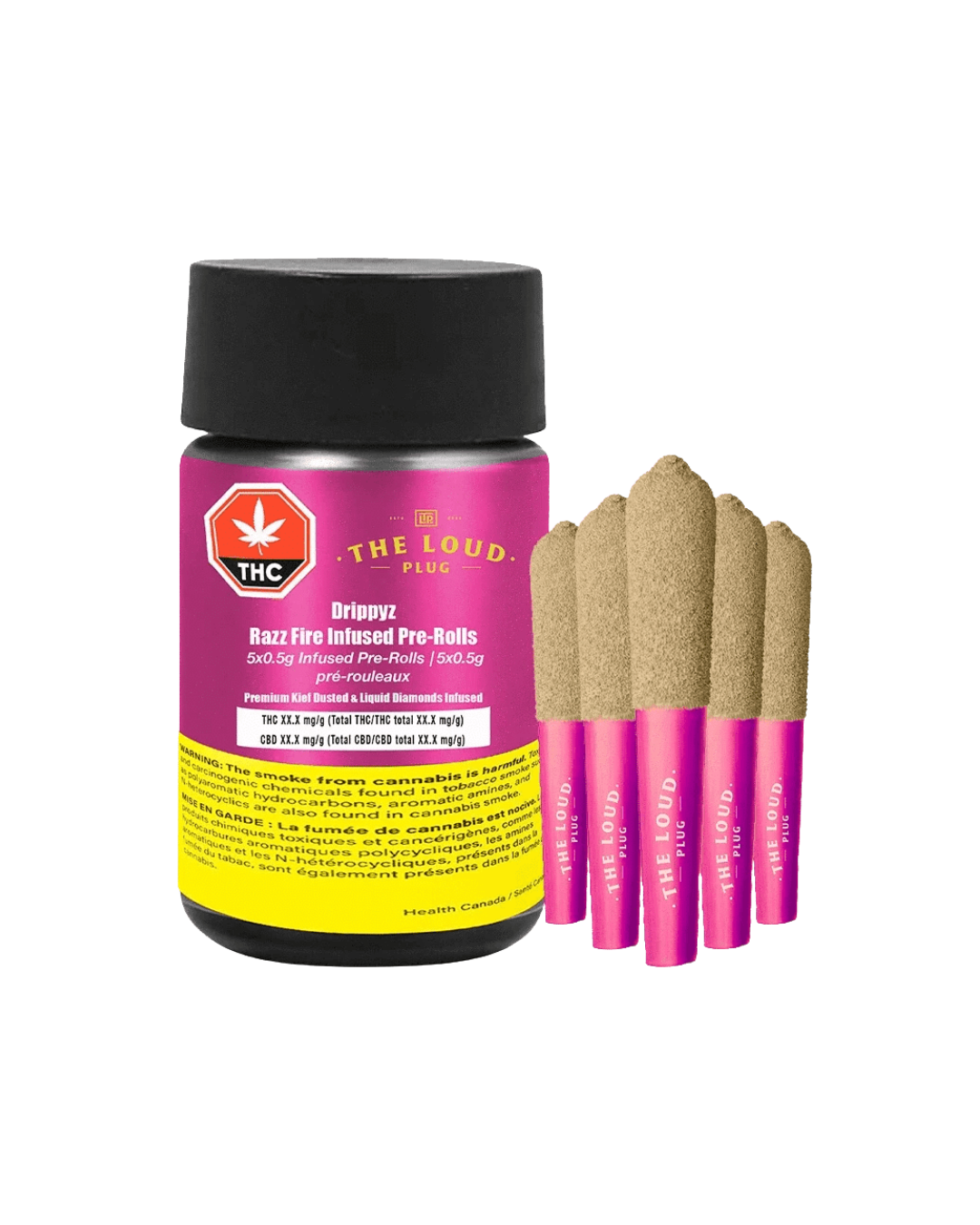 Drippyz Razz Fire Liquid Diamonds & Kief Infused By The Loug Plug