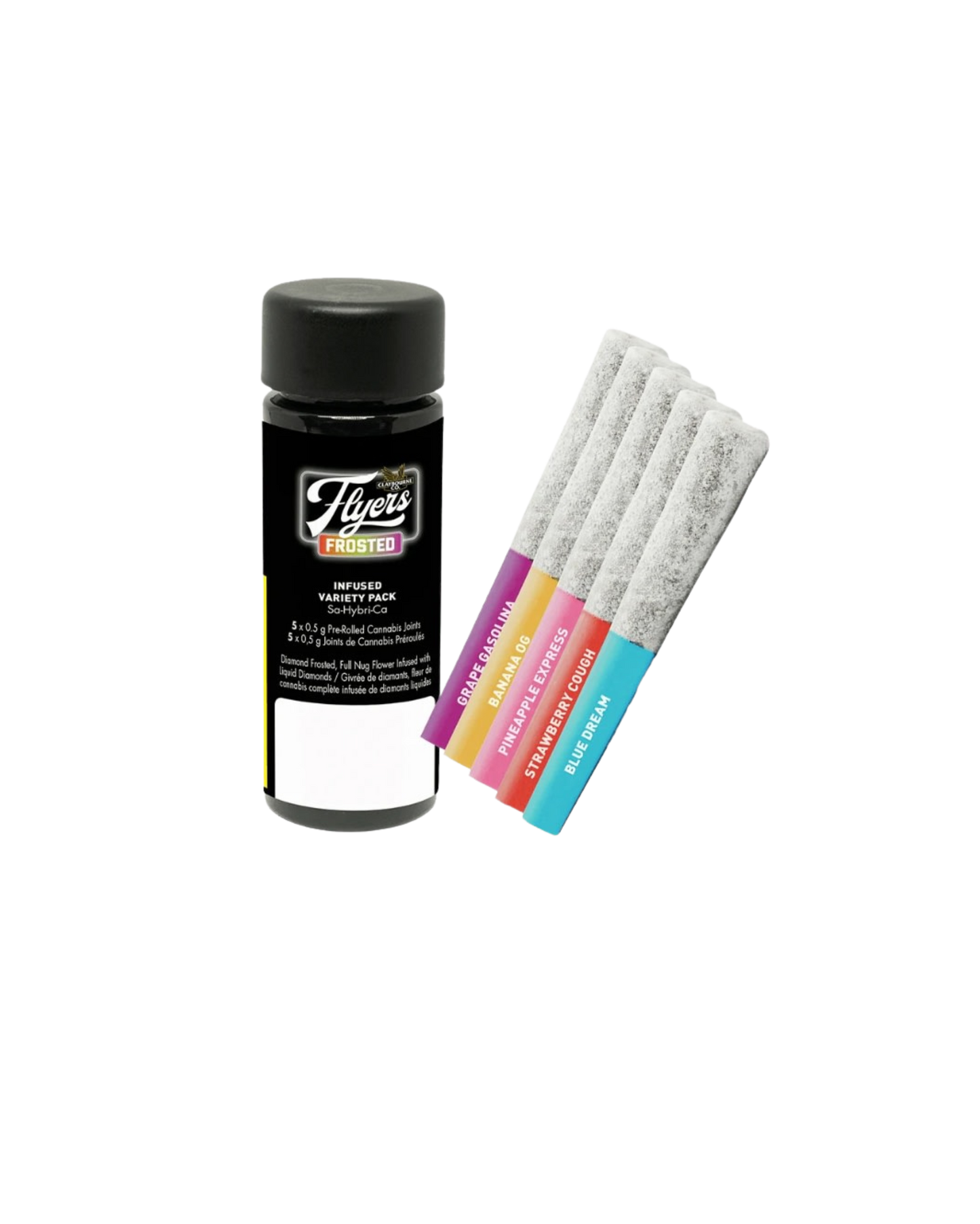 Frosted Flyers Flavour Pack Liquid Diamond And Diamond dust Infused By Clayborne