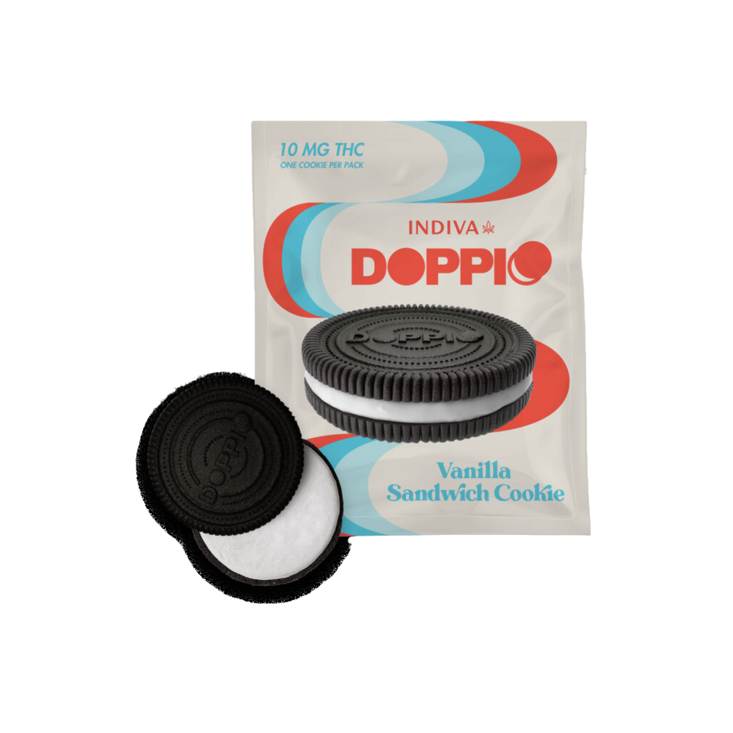 Indiva Doppio Vanilla Sandwich Cookies (Hybrid)