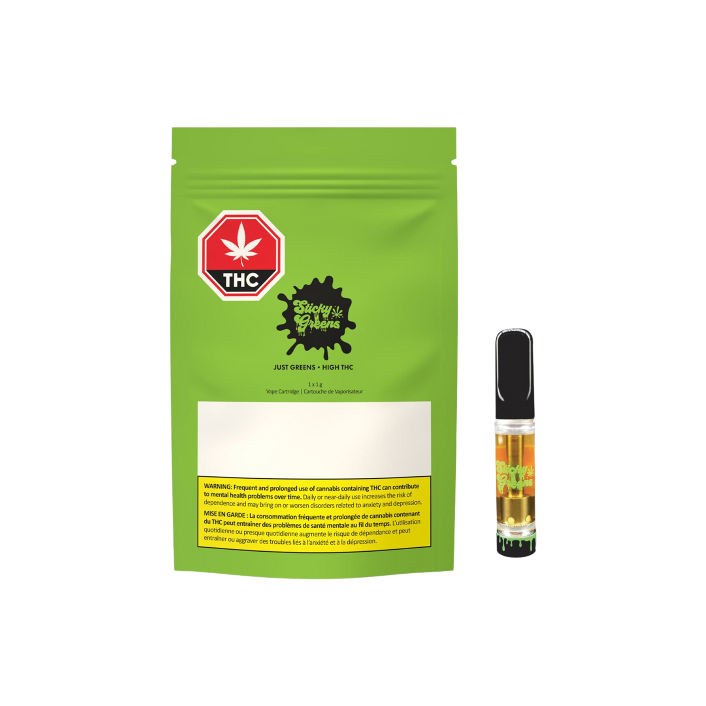 Just Greens HIGH THC - Liquid Diamonds By Sticky Greens(H)