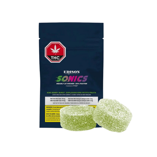 Kiwi Berry Burst CBD + THC Nano Gummies By Edison