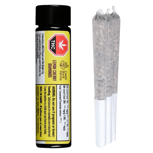 Lemon Cherry Diamonds Infused By Castle Rock Farms