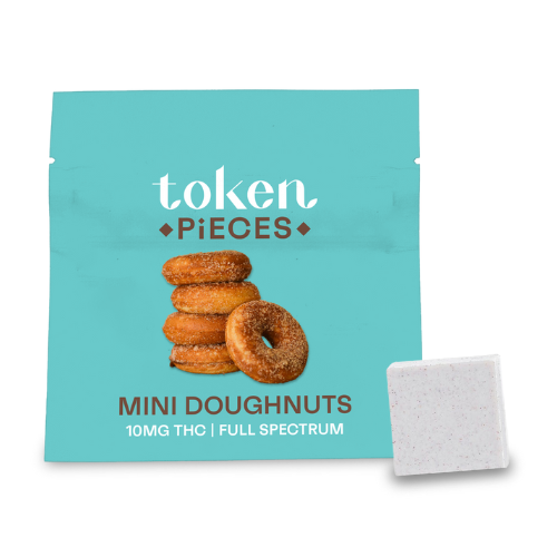 MINI DOUGHNUTS Chocolate By Token Pieces (H)