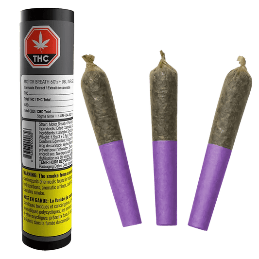 Motor Breath 60's Diamonds and Resin Infused By Dab Bods