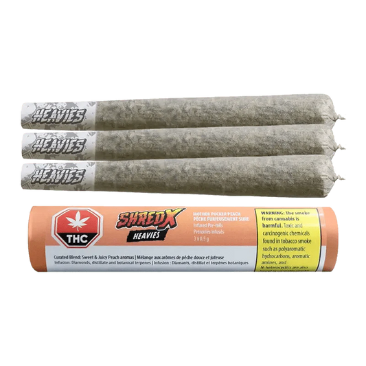 Mother Pucker Peach Distillate Infused By Shred X