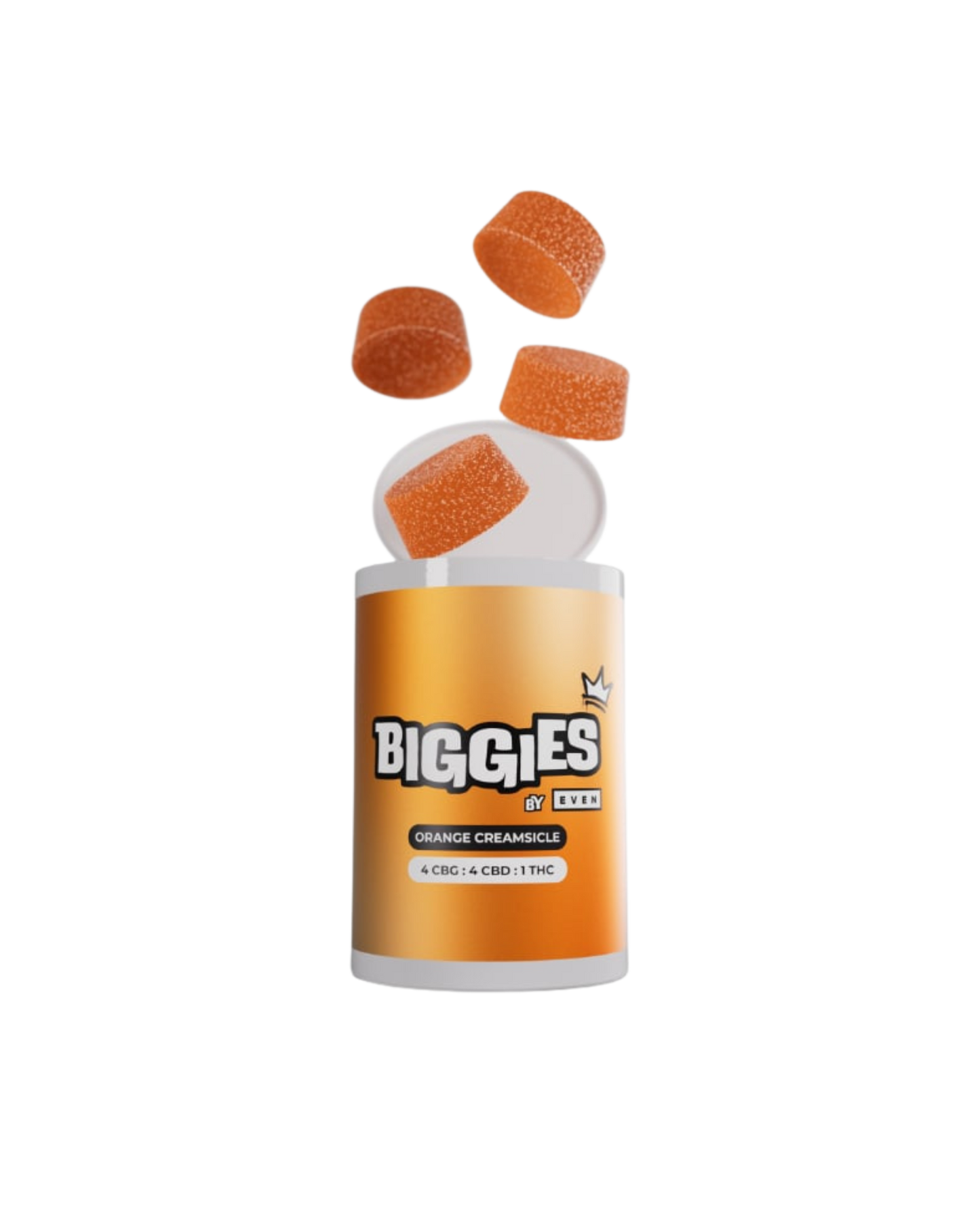 Orange Creamsicle 4:4:1 CBG:CBD:THC By BIGGIES By EVEN