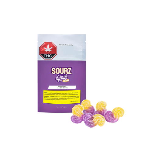 Peach Passionfruit  5 pieces By Spinach Sourz