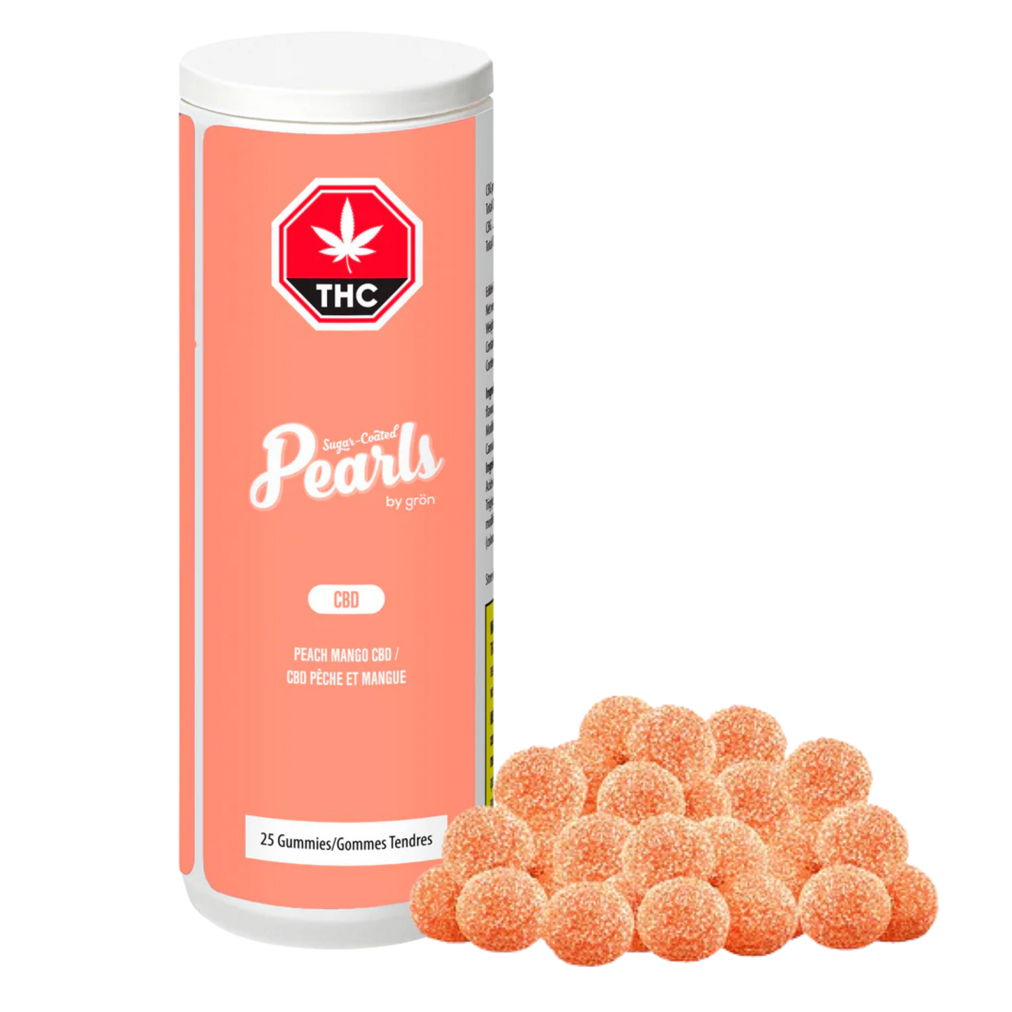 Peach Mango CBD By Pearls By Gron