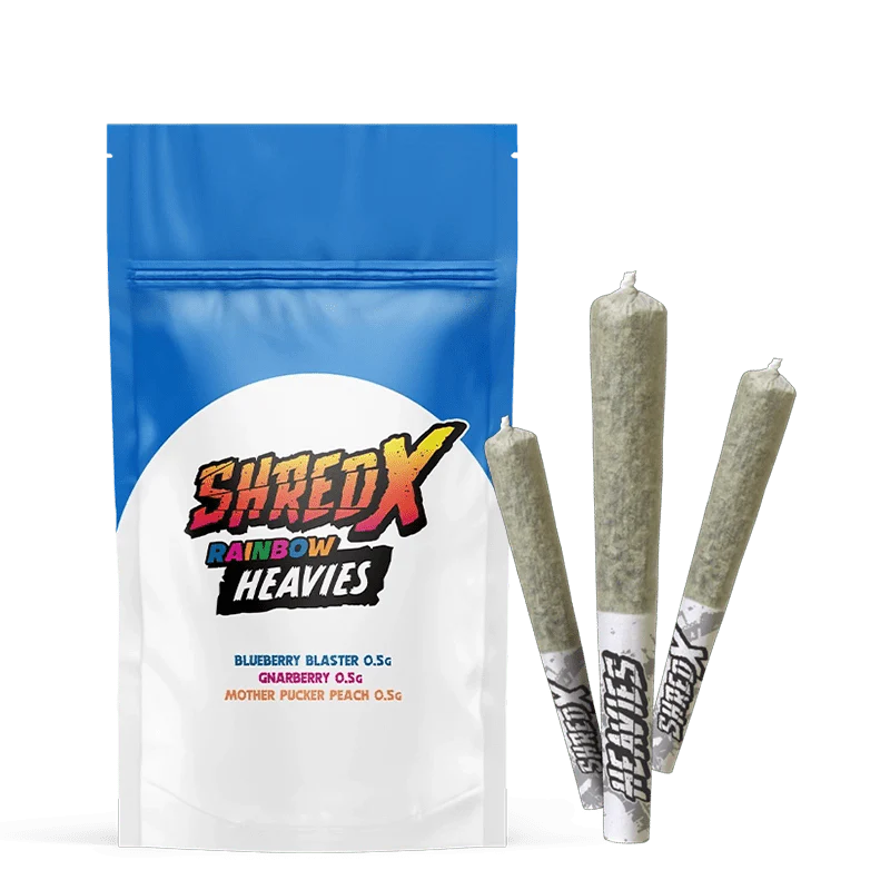 Rainbow Heavies Distillate Infused By Shred X