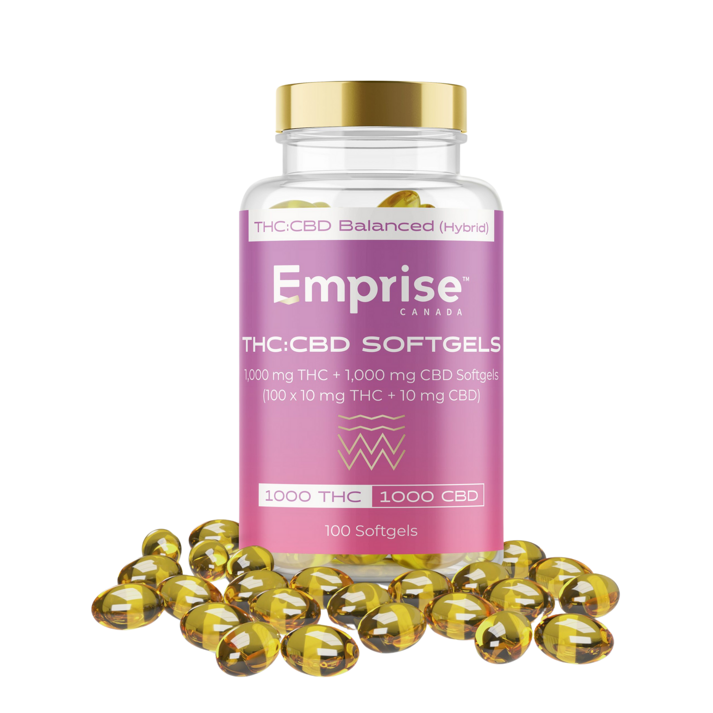 THC + CBD Softgels By Emprise Canada (S)