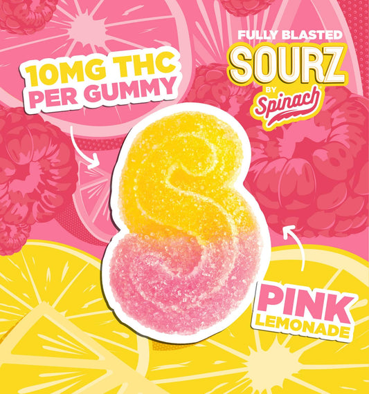 Fully Blasted Pink Lemonade By Spinach Sourz (S) 1 piece