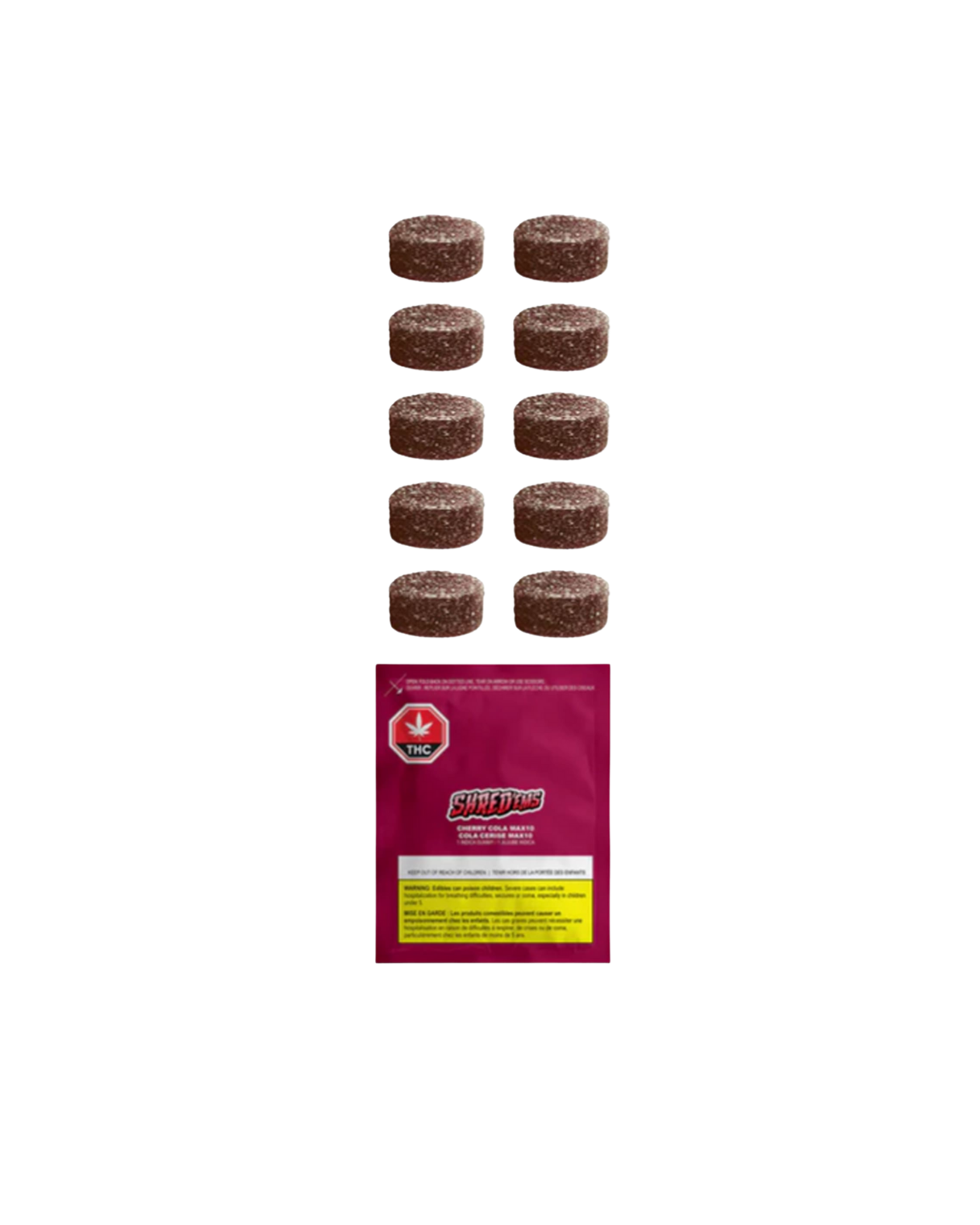 Cherry Cola MAX10 Party Pack By Shred’ems (I)