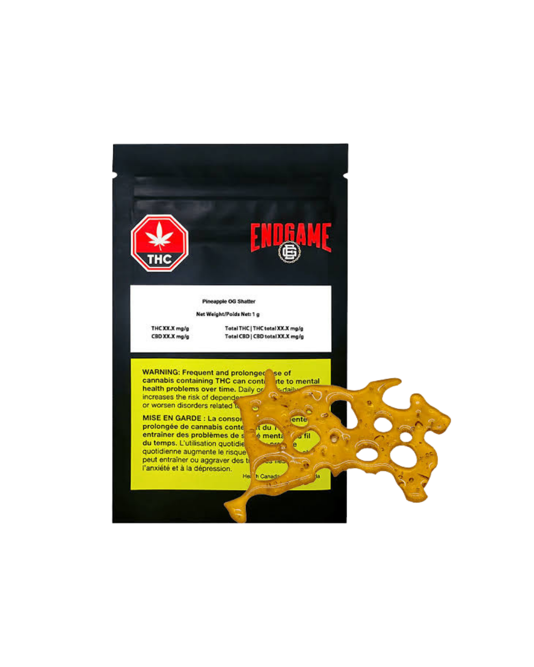 Pineapple OG Shatter By Endgame (I)