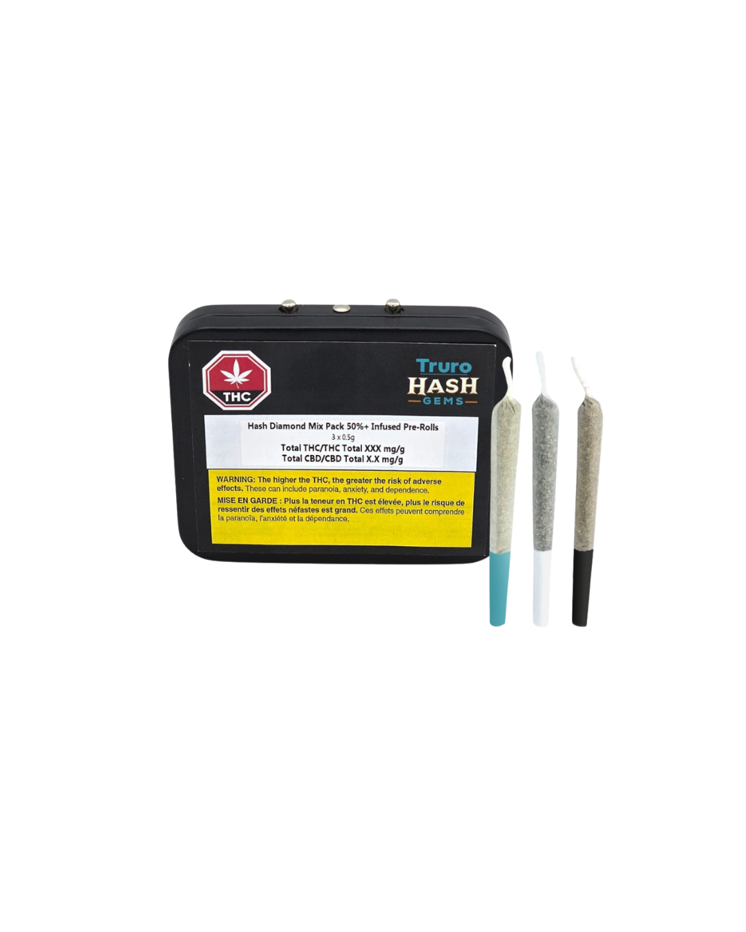 Hash Gems Diamond Mix Pack diamonds and hash Infused By Truro
