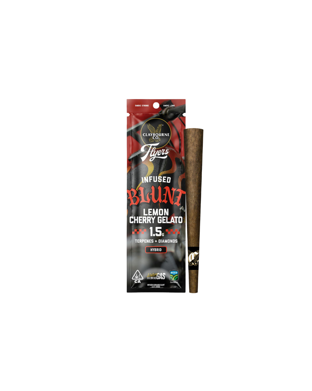 Flyers Lemon Cherry G Liquid Diamonds Infused Blunt By Claybourne