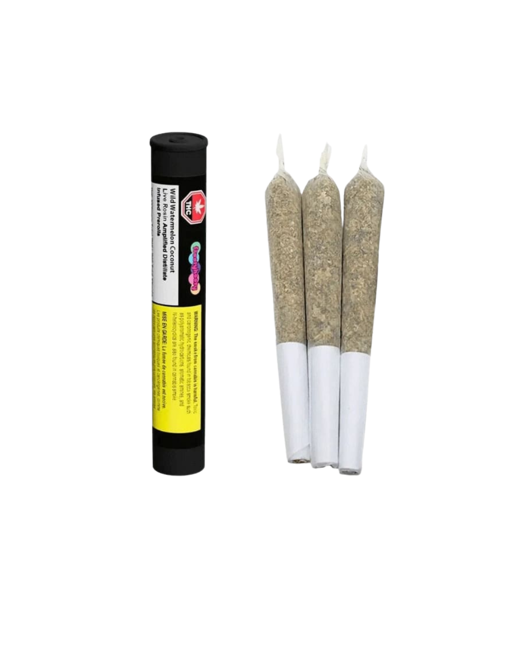 Wild Watermelon Coconut Liquid Diamond & Live Rosin Kief Coated Infused By frootyhooty