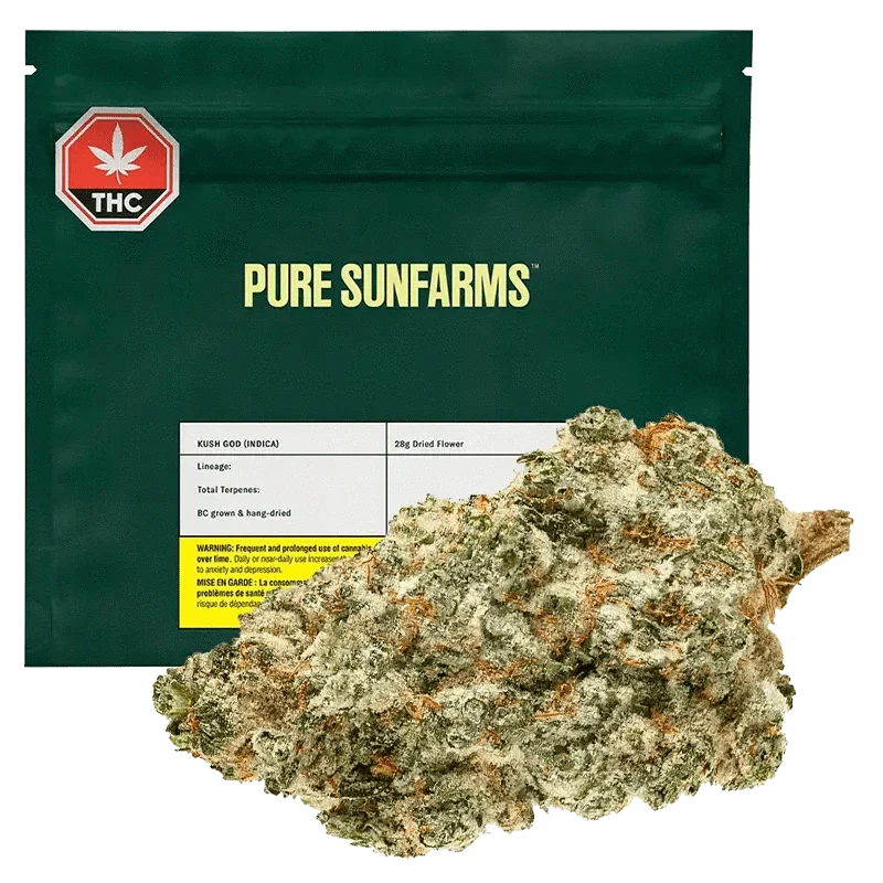 Kush God By Pure Sunfarms -3.3 % TERPS