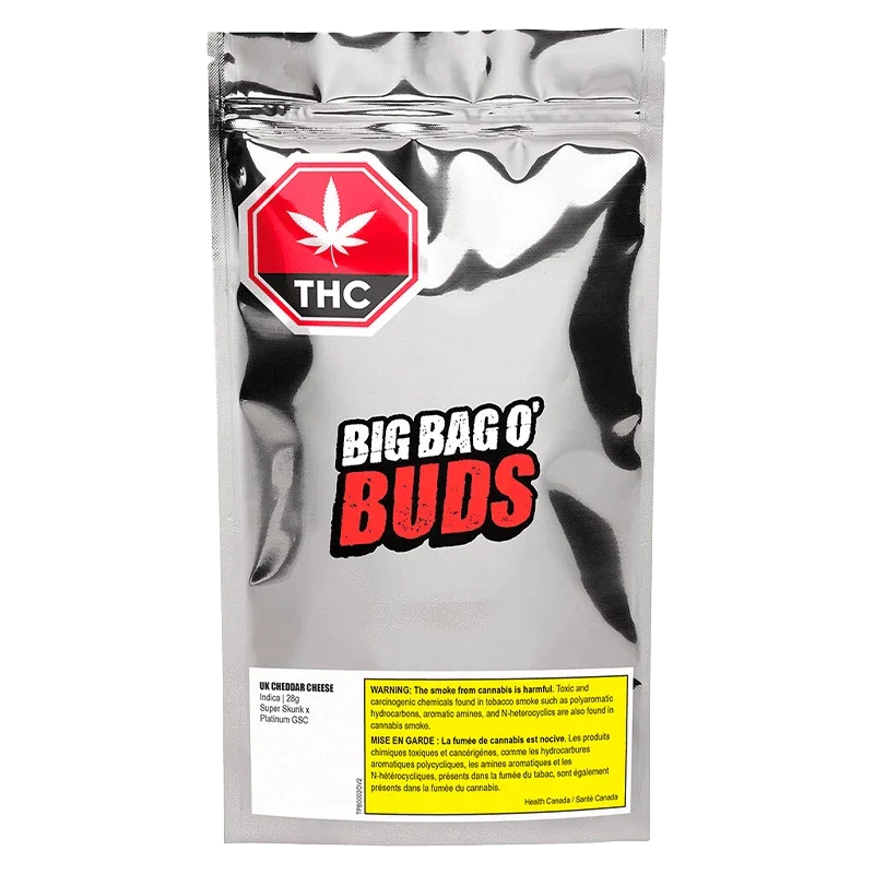 UK Cheddar Cheese By Big Bag O' Buds