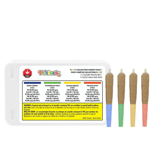 Burst Collection Infused and Kief Coated By Potluck