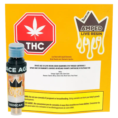 Amped Live Resin Space Age Liquid Diamonds By Redecan (I)