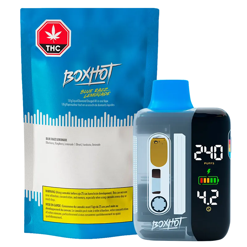 Blue Razz Lemonade Liquid Diamond By Boxhot (H)