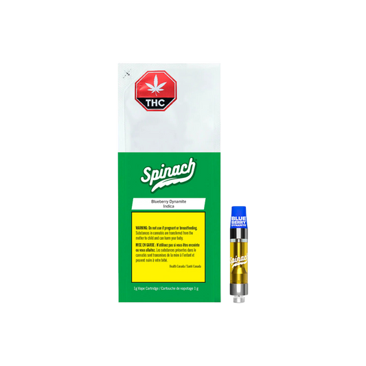 Blueberry Dynamite By Spinach (I) Vape Cartridges