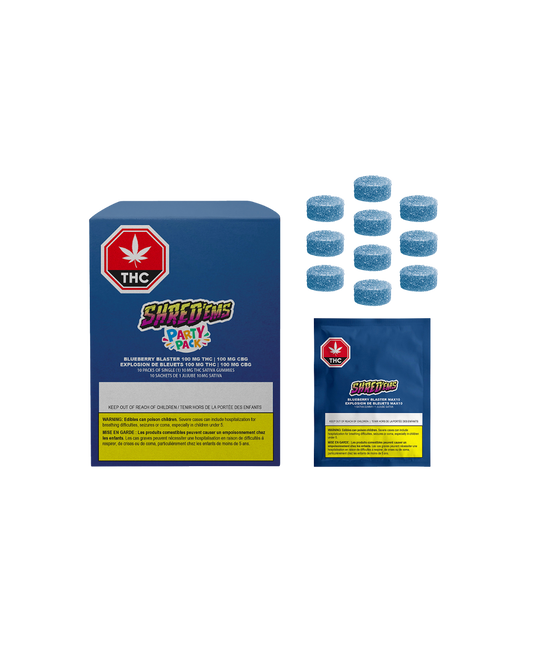 Blueberry Blaster MAX10 Party Pack By Shred’ems (S)