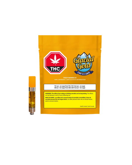 CBD 3:1 Fuzzy Mango By Glacial Gold (H)