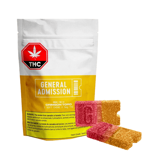 Crimson Toro THC Soft Chew By General Adm.(I)