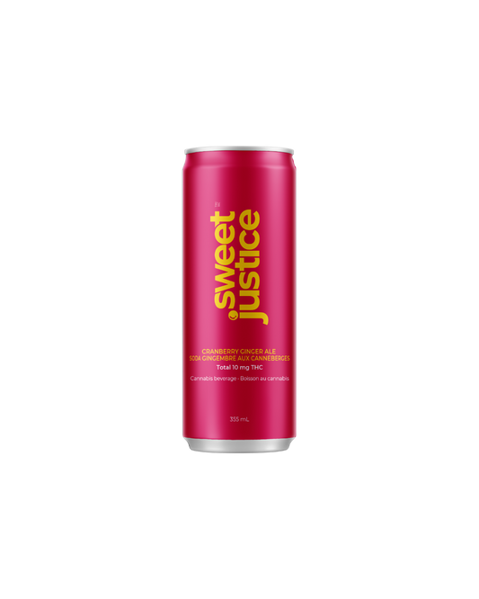 Cranberry Ginger Ale Sparkling By Sweet Justice (H)