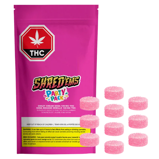 Crazy Cream Soda MAX10 Party Pack By Shred’ems (S)