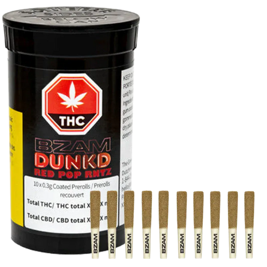 DUNKD Red Pop Rntz Terp Infused By ZAM