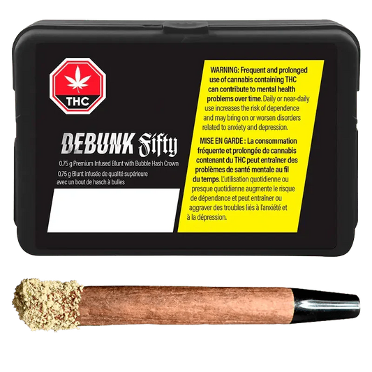 Debunk - Fifty Distillate, Diamonds and Bubble Hash Crown By Debunk