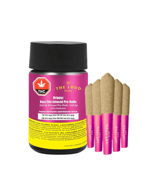 Drippyz Razz Fire Liquid Diamonds & Kief Infused By The Loug Plug
