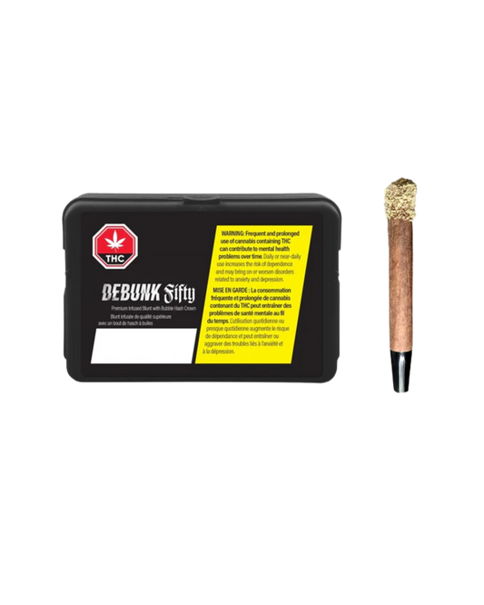 Fifty Woods Banana Distillate, Diamonds and Bubble Hash Crown By Debunk