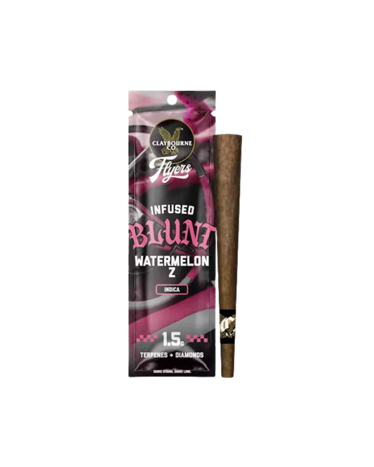 Flyers Watermelon Z Liquid Diamonds Infused Blunt By Claybourne