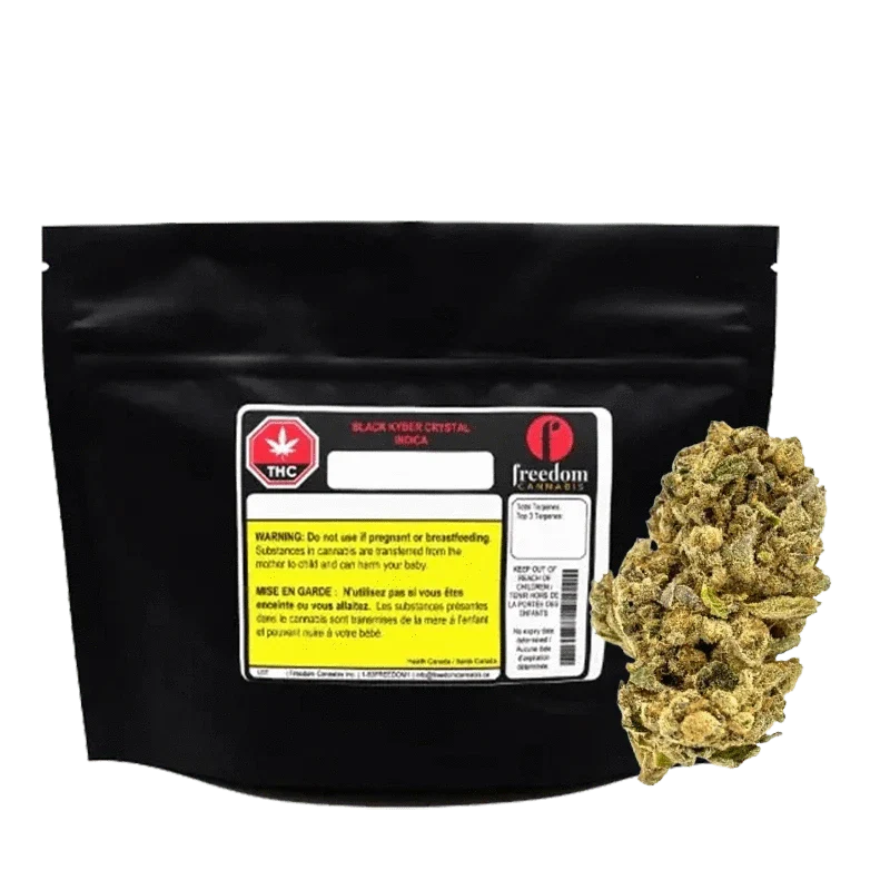 Black Kyber Crystal By Freedom Cannabis