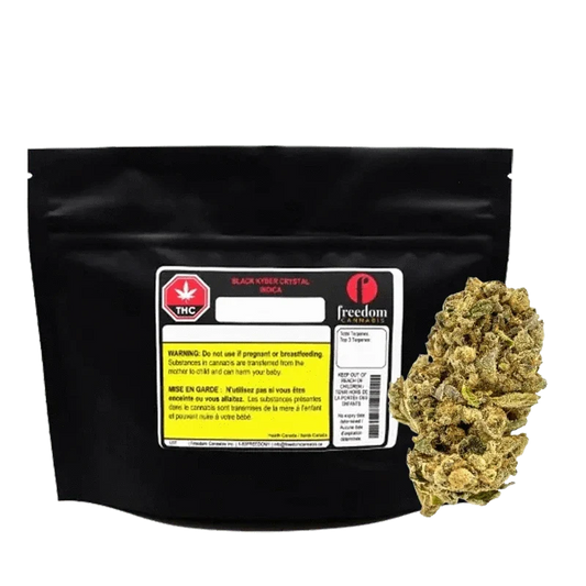 Black Kyber Crystal By Freedom Cannabis