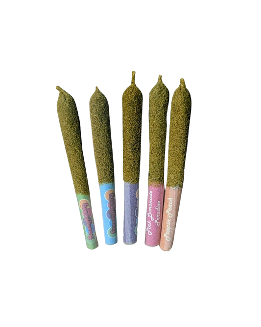Froot Basket Distillate Infused And Kief Coated By Frooty Hooty