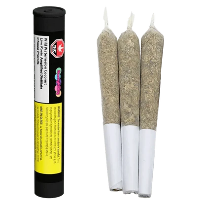 Wild Watermelon Coconut LIVE ROSIN AMPLIFIED Distillate Infused By Frooty Hooty