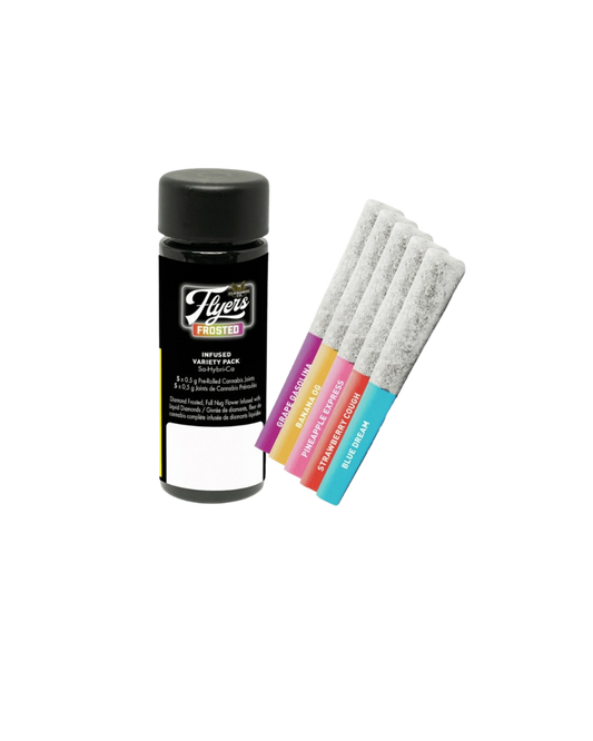 Frosted Flyers Flavour Pack Liquid Diamond And Diamond dust Infused By Clayborne