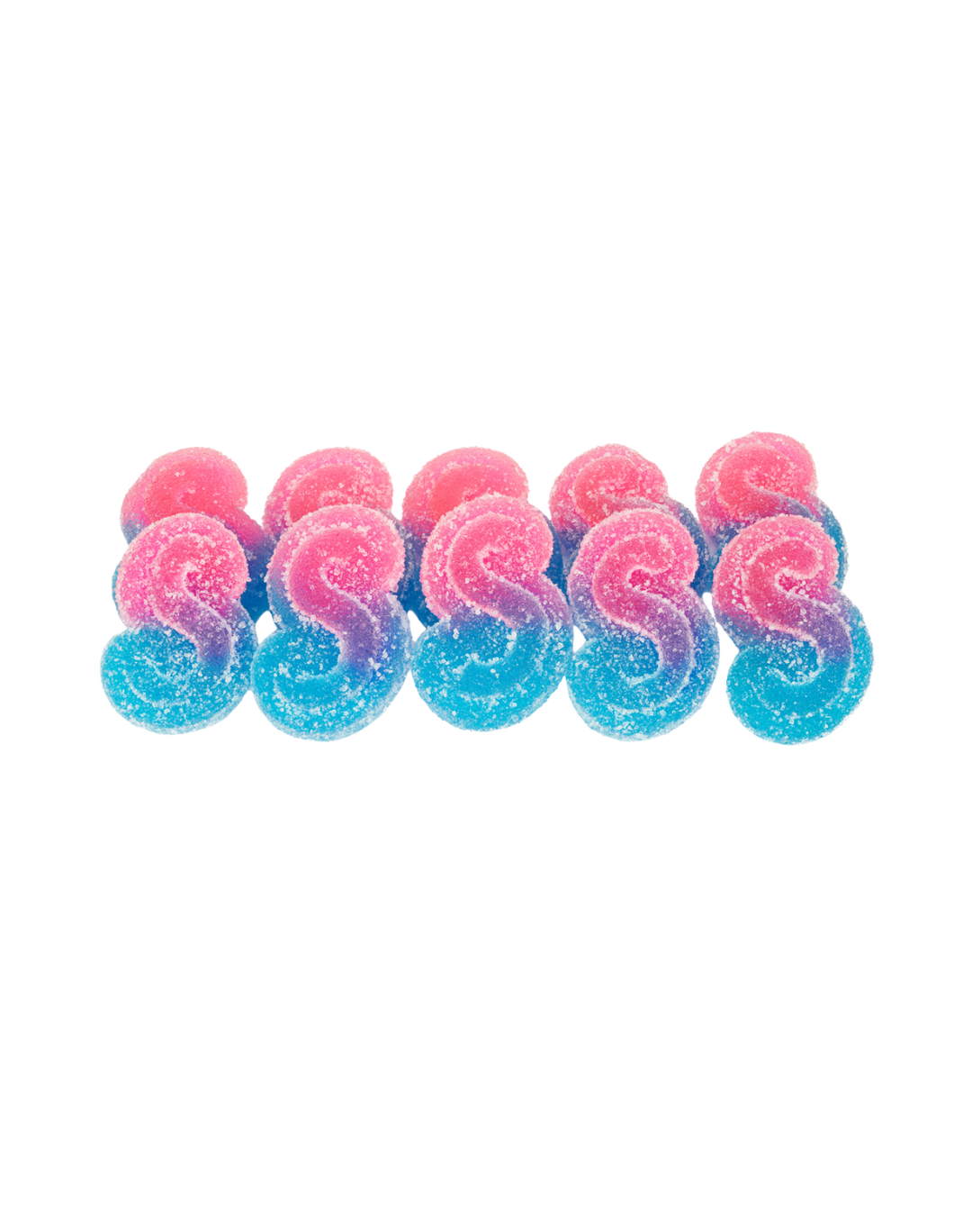 Fully Blasted Blue Raspberry Watermelon Gummies - 10 Pack By Spinach Sourz (I)