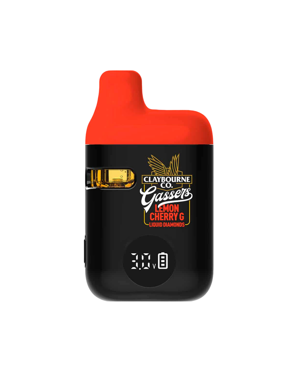 Gassers Lemon Cherry G Liquid Diamonds By Claybourne (H)
