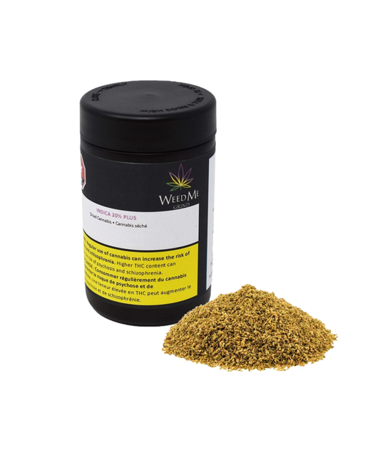 GrindINDICA 20 PERCENT PLUS By Weed Me (Milled)